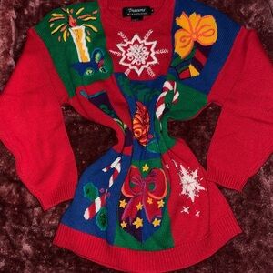 I.B.DIFFUSION XMAS SWEATER Size S